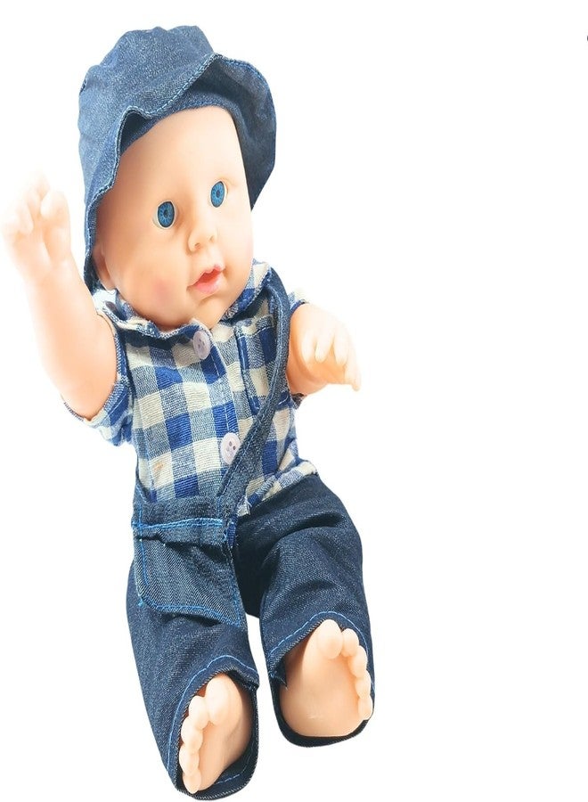 Ladli Beautiful Smiling Doll Toy for Unisex Doll with Golu Baba Dress Gift for Toddler (Multicolor) - Image 1